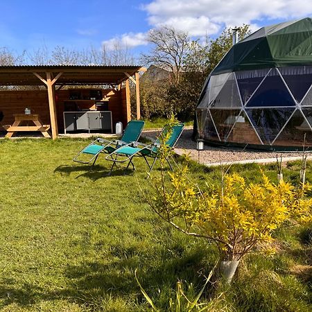 Geodesic Dome Glamping Hotell Llanidloes Exteriör bild
