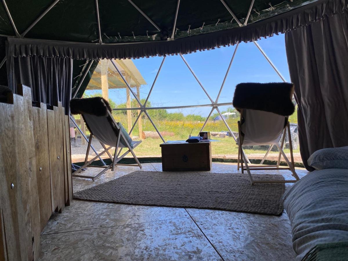 Geodesic Dome Glamping Hotell Llanidloes Exteriör bild